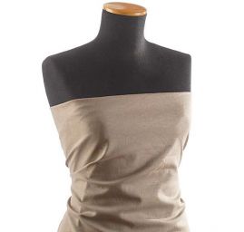 Len pružný viskoza směs režné barvy