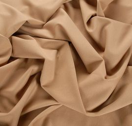 Úplet silnější hladký béžový