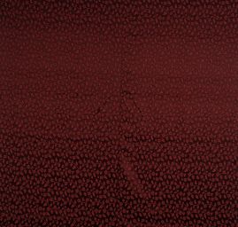 Brokát pružný květinový motiv starorůžový/hnědý