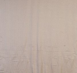 Žakárová látka s geometrickým vzorem béžová