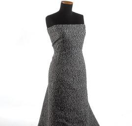 Kostýmová vlněná látka bukle Art Fabrics