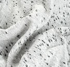 Kostýmová vlněná látka bukle Art Fabrics