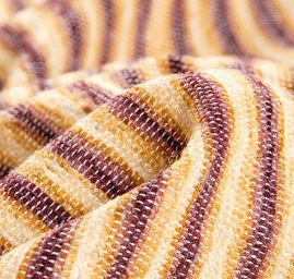 Žinylková látka Art Fabrics hnědý melír