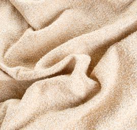 Kostýmová vlněná látka bukle Art Fabrics