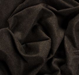 Vlněná kostýmová látka černohnědý melír