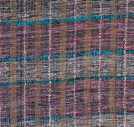 Ručně tkaná látka fialovorůžový melír