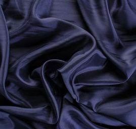 Podšívka viskozová tm. modré barvy