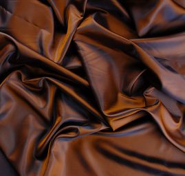 Podšívka viskozová šanžánová oranžovomodrá 