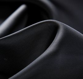 Podšívka žakárová keprové vazby modrá 