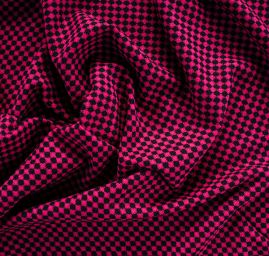 Vlněná kostýmová látka vzor pepito 