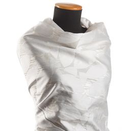 Taft žakár rybky slonová kost