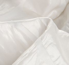 Taft žakár rybky slonová kost