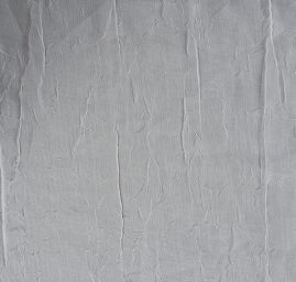 Šifon jemný kreš bílý