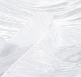 Taft kreš plastický bílý