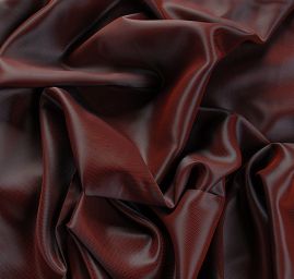 Podšívka žakárová drobný kosočtverec hnědotyrkysová