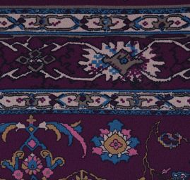 Úplet žoržetového vzhledu tisk etno vínový