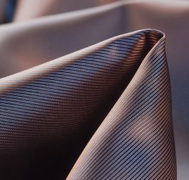 Podšívka keprové vazby šanžán hnědomodrá