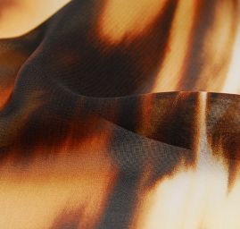 Šifón vzor křídlo motýla 