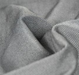 Úplet lamé černostříbrný  