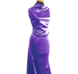 Satén hladký fialový