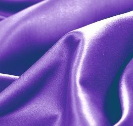 Satén hladký fialový