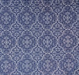 Žakárová látka vzor ornamenty oboustranná