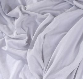 Lamé vlněný úplet  šedostříbrný