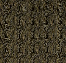 Vypalovaný samet černá/zlatá geometrický motiv