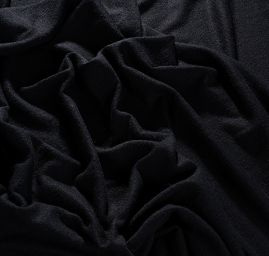 Středně silný úplet černý