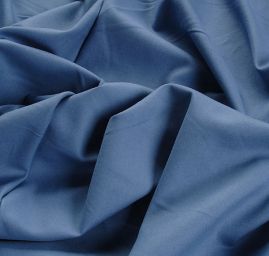 Flanel bavlněný jemný modrý