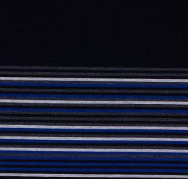 Úplet vzor proužky modrá/černá/šedá/bílá