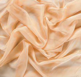 Šifon šanžán barvy šampáň