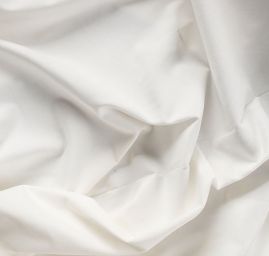 Samet bavlněný jemný bílý II.jakost