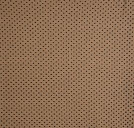 Vařená vlna art textil vzor puntíků šedá/béžová