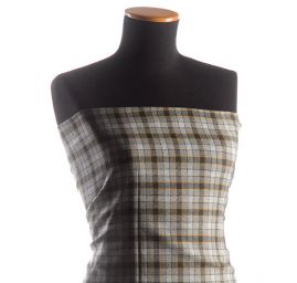 Vlněná kostýmovka kostka šedá