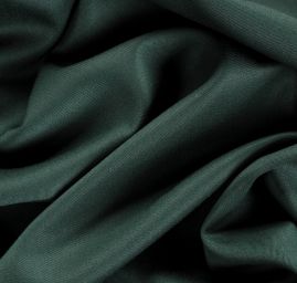 Vlněná kostýmová látka obleková tm. zelené barvy