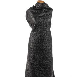 Látka prošev geometrický vzor imitace kůže