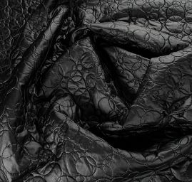 Látka prošev geometrický vzor imitace kůže