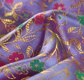 Brokát  orientální motiv