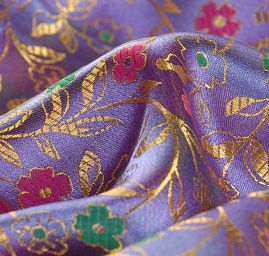 Brokát  orientální motiv