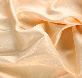 Žakárová látka jemná oranžová