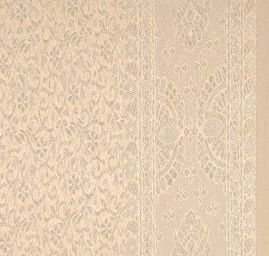 Žakárová látka jemná oranžová