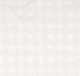 Žakárová látka bavlna směs geometrický motiv