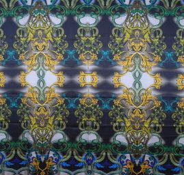 Hedvábný satén kolekce rok hada