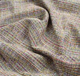 Imitace ručně tkané látky melír zelená