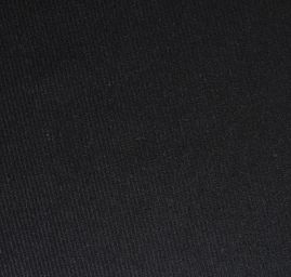 Vlněná kostýmová látka černá šikmý pruh