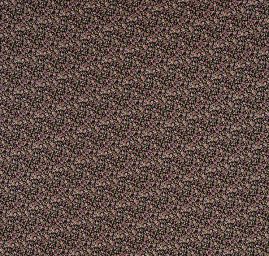 Jemný pružný šifon motiv květů černý