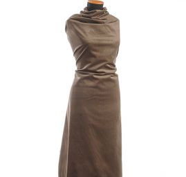 Manšestr nepružný širší proužek medový