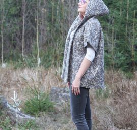 Efektní textilie s nevšední výšivkou