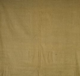 Manšestr nepružný káro olivově zelený